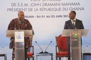 La C&ocirc;te d&rsquo;Ivoire et le Ghana engag&eacute;s &agrave; trouver une solution &laquo; juste &raquo; et &laquo; profitable &raquo; &agrave; leur litige frontalier