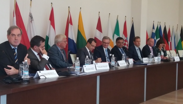 Les ambassadeurs de l'Union europ&eacute;enne en C&ocirc;te d'Ivoire