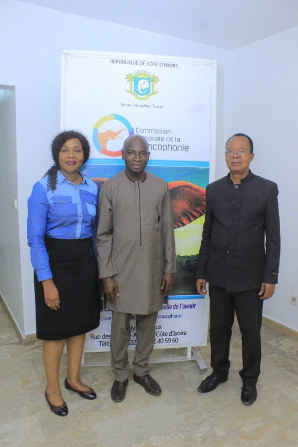 5&egrave; &eacute;dition de la Rentr&eacute;e Scolaire Souriante: Le DG de Woroba.net &eacute;change avec la Commission Nationale de la Francophonie