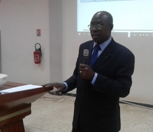 Le DREN de Dabou lors de sa pr&eacute;sentation de la PSO