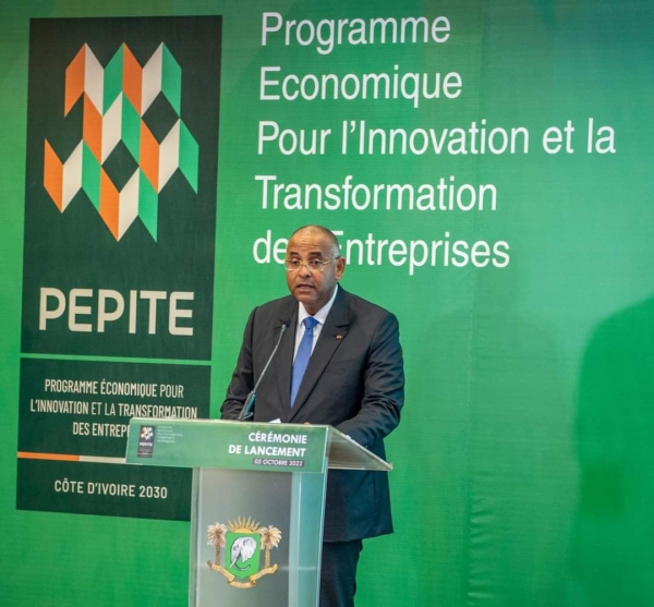 C&ocirc;te d'Ivoire/ Economie: le Premier Ministre Patrick Achi, lance officiellement le Programme Economique pour l'innovation et la Transformation