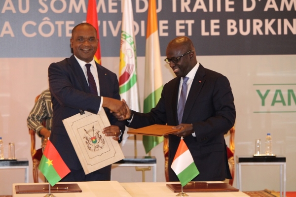 7&egrave; TAC : quatre accords bilat&eacute;raux sign&eacute;s entre la C&ocirc;te d&rsquo;Ivoire et le Burkina Faso