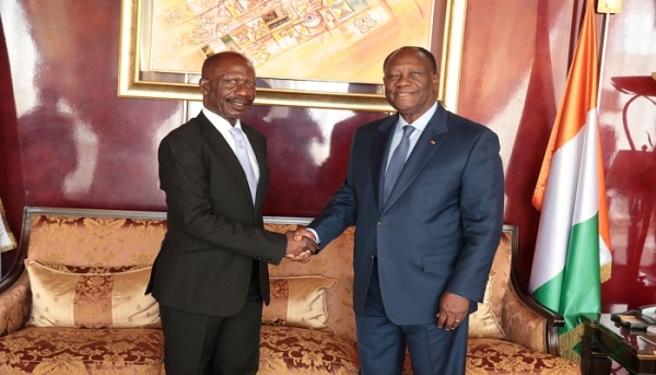 L&rsquo;ambassadeur du Ghana fait ses adieux &agrave; la C&ocirc;te d&rsquo;Ivoire
