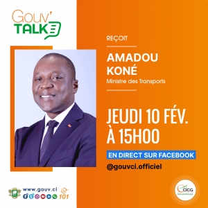 C&ocirc;te d'Ivoire: Le Ministre Amadou Kon&eacute; parle de s&eacute;curit&eacute; routi&egrave;re face aux internautes