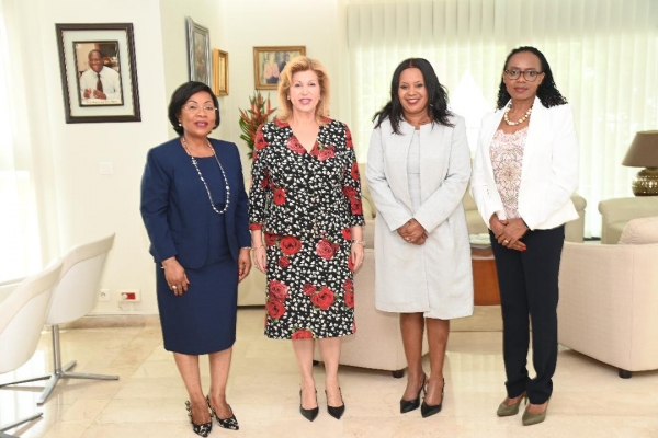 C&ocirc;te d&rsquo;Ivoire : Dominique Ouattara re&ccedil;oit Marie Chantal Uwanyiligira, Directrice Pays de la Banque Mondiale