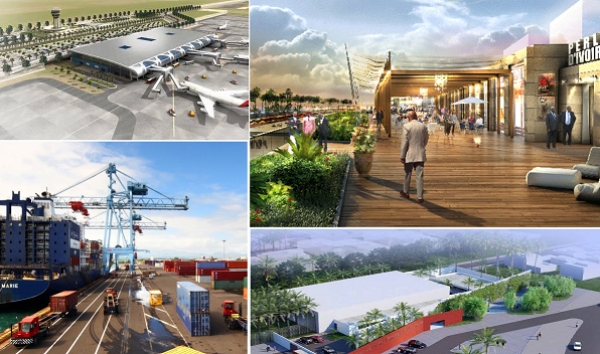 C&ocirc;te d&rsquo;Ivoire-Dossier/Chemins de fer, ports, gares, a&eacute;roports&hellip; : Les grands projets des transports 2016-2020, les chiffres cl&eacute;s