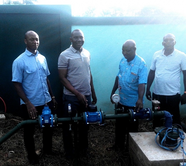 Le nouveau forage va contribuer &agrave; am&eacute;liorer les conditions de vie des populations de Tanda