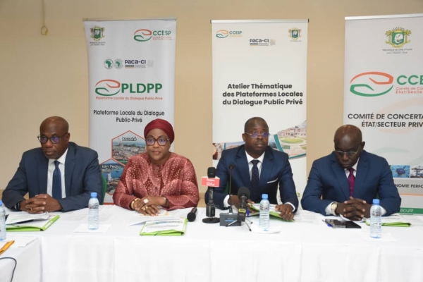 C&ocirc;te d&rsquo;Ivoire-Dialogue public priv&eacute; :  un atelier th&eacute;matique sur la fiscalit&eacute; locale pour renforcer l&rsquo;attractivit&eacute; &eacute;conomique des territoires ouvert &agrave; Yamoussoukro