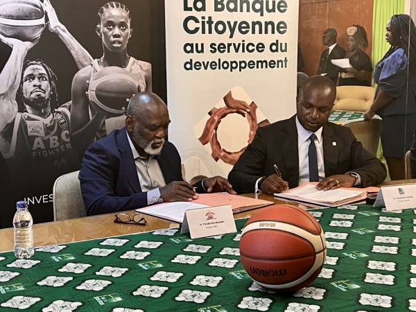 C&ocirc;te d'Ivoire/ La BNI sponsorise l&rsquo;Abidjan Basketball Club (ABC) pour la saison 2023-2024