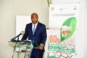 C&ocirc;te d&rsquo;Ivoire/ COP15 : le ministre Jean-Luc Assi sollicite l&rsquo;implication de tous pour la r&eacute;ussite de l&rsquo;&eacute;v&egrave;nement