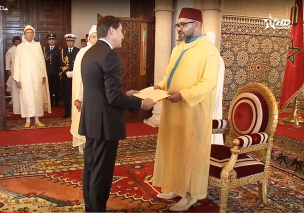 Maroc : L&rsquo;Ambassadeur de Bulgarie a pr&eacute;sent&eacute; ses lettres de cr&eacute;ance &agrave; Sa Majest&eacute; Mohamed VI