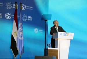 COP27: Guterres regrette l&rsquo;absence d&rsquo;un plan