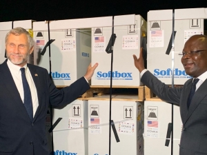 C&ocirc;te d&rsquo;Ivoire/ Vaccin Covid-19 : Les &Eacute;tats-Unis font don de plus d&rsquo;un million de doses &agrave; la C&ocirc;te d'Ivoire