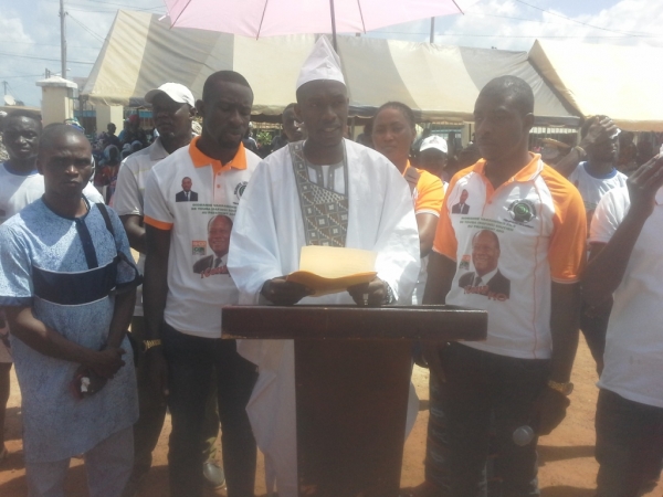 C&ocirc;te d&rsquo;Ivoire/ Election pr&eacute;sidentielle : La jeunesse de Touba mobilis&eacute;e pour le &laquo; Un coup KO &raquo;