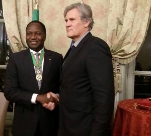 L'Ivoirien Sangafowa Coulibaly fait Commandeur dans l&rsquo;ordre du M&eacute;rite agricole fran&ccedil;ais