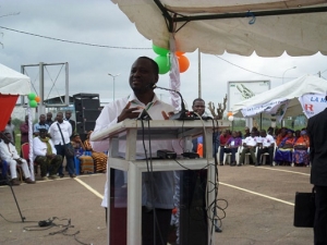 Guillaume Soro, pr&eacute;sident de l'Assembl&eacute;e nationale ivoirienne