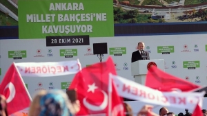Erdogan : "Notre capitale Ankara sera la locomotive de la r&eacute;volution verte pour le d&eacute;veloppement"