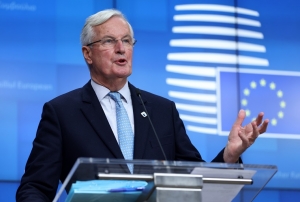 Brexit: l&rsquo;UE pr&ecirc;te &agrave; n&eacute;gocier &ldquo;jusqu&rsquo;&agrave; la fin de l&rsquo;ann&eacute;e et au-del&agrave;&rdquo; (Michel Barnier)