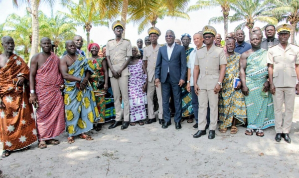 C&ocirc;te d&rsquo;Ivoire-Pollution de la Lagune Aby : le ministre Assahor&eacute; Konan lance un appel &agrave; une action collective contre l'orpaillage clandestin &agrave; Assinie