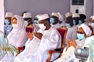 C&ocirc;te d'Ivoire/ Obs&egrave;ques du Premier Ministre Amadou Gon Coulibaly : le Pr&eacute;sident Alassane Ouattara pr&eacute;sent &agrave; la c&eacute;r&eacute;monie du 40&egrave; jour