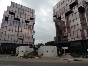 Le si&egrave;ge de la CIE &agrave; Abidjan