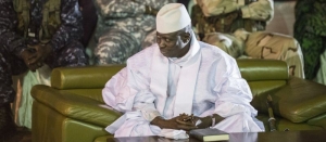 Le pr&eacute;sident gambien Yahya Jammeh (Ph. DR)