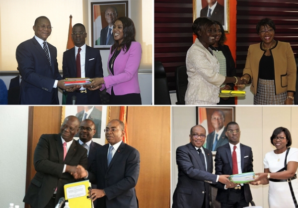 C&ocirc;te d'Ivoire-Nouveau gouvernement : Les passassions des charges s'acc&eacute;l&egrave;rent dans les minist&egrave;res