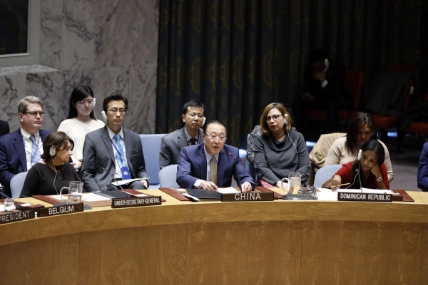 La Chine prend la pr&eacute;sidence du Conseil de s&eacute;curit&eacute; de l'ONU pour le mois de f&eacute;vrier