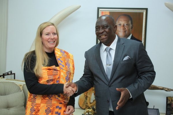 C&ocirc;te d&rsquo;Ivoire/Agriculture: Adjoumani Kobenan &eacute;change avec une d&eacute;l&eacute;gation de l'Etat du Delaware sur les possibilit&eacute;s d'investissement