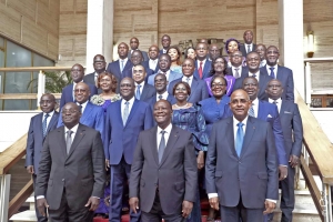 Mise en &oelig;uvre du programme &laquo; une C&ocirc;te d&rsquo;Ivoire solidaire &raquo; : Le Pr&eacute;sident Ouattara exhorte le nouveau gouvernement au travail