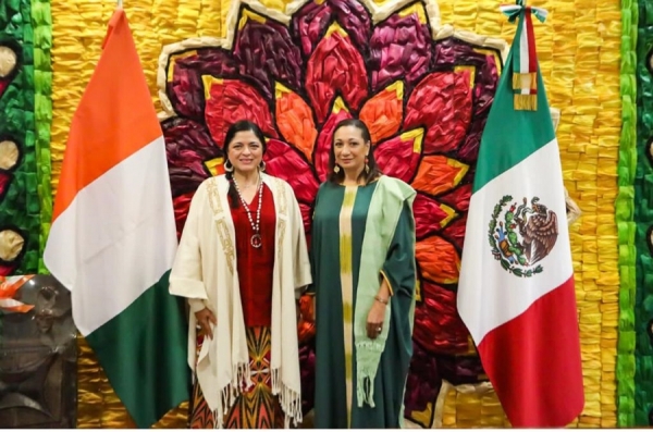 Coop&eacute;ration Culturelle : Partage d&rsquo;exp&eacute;riences entre la Ministre Fran&ccedil;oise Remarck et son homologue Mexicaine, Alejandra Frausto Guerrero