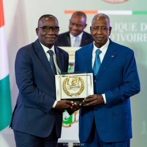 C&ocirc;te d&rsquo;Ivoire/Prix d&rsquo;excellence 2024 : le groupe Port&eacute;O distingu&eacute; meilleure entreprise du secteur des routes