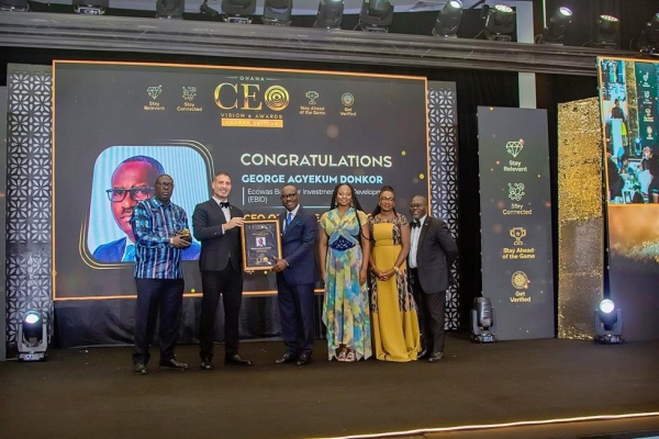 Ghana CEO Vision and Awards salue les contributions de Dr George Agyekum Donkor au d&eacute;veloppement du continent