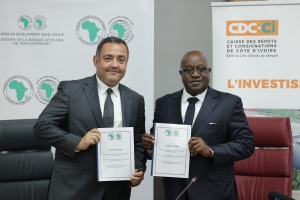 Caisse des d&eacute;p&ocirc;ts et consignations de C&ocirc;te d&rsquo;Ivoire : don de 400 000 dollars de la BAD