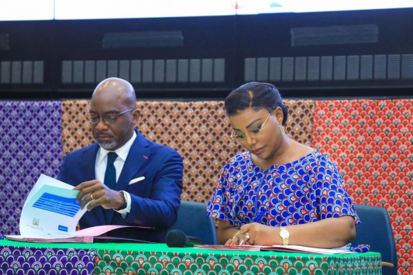 C&ocirc;te d'Ivoire/ Convention de partenariat MFFE/ECOBANK : Discours de la Ministre Nass&eacute;n&eacute;ba Tour&eacute;