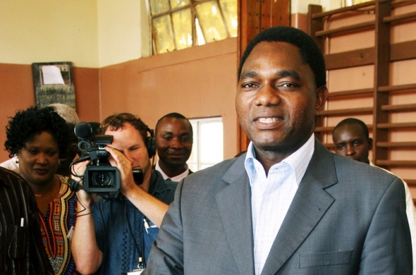 Zambie: Hakainde Hichilema investi pr&eacute;sident