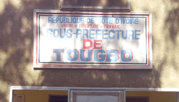 Une vue de la sous-pr&eacute;fecture de Tougb&ocirc;, d&eacute;partement de T&eacute;hini