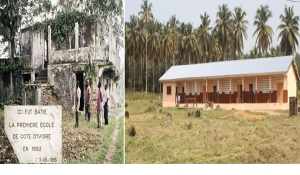 La premi&egrave;re &eacute;cole de C&ocirc;te d&rsquo;Ivoire rena&icirc;t de ses cendres, apr&egrave;s 126 ans