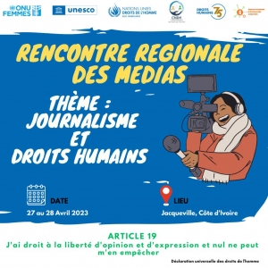 C&ocirc;te d'Ivoire/ M&eacute;dias: Rencontre R&eacute;gionale de formation des journalistes des m&eacute;dias en ligne francophones de l&rsquo;Afrique de l&rsquo;ouest