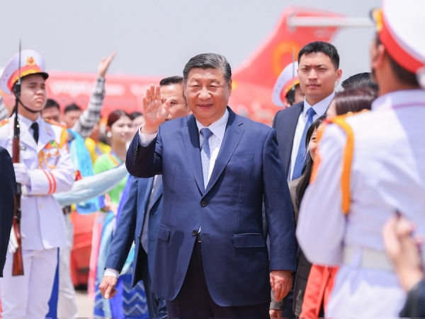 Xi Jinping appelle &agrave; approfondir la construction d'une communaut&eacute; de destin Chine-Vietnam