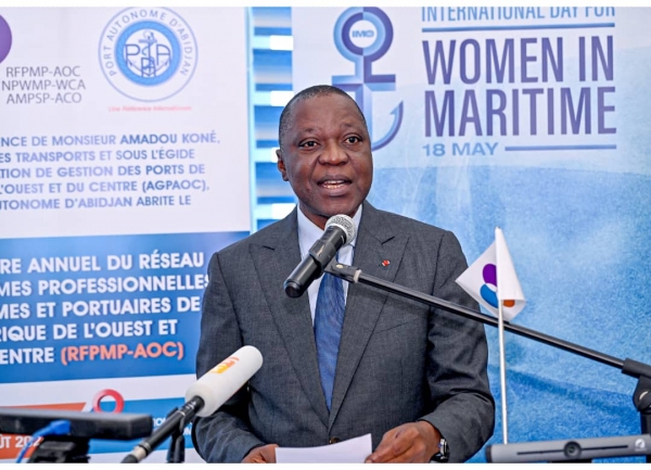 Afrique_Ouest/S&eacute;minaire RFPMP-AOC : Amadou Kon&eacute; invite &agrave; une promotion de l'inclusion des femmes dans le secteur maritime