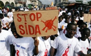 Une manifestation de lutte contre le sida en C&ocirc;te d'Ivoire (Image d'archives)