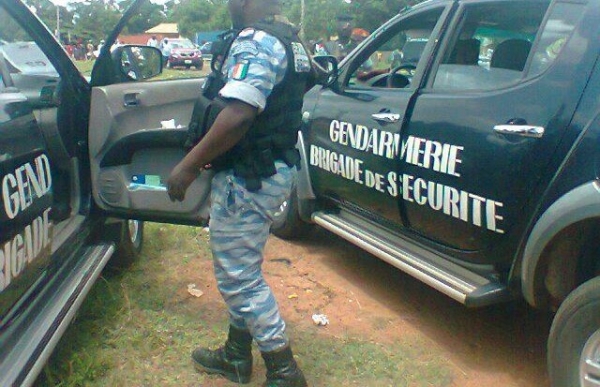 Un gendarme ivoirien (Image d'archives &agrave; titre d'illustration) 
