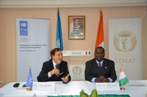 C&ocirc;te d&rsquo;Ivoire: une convention- cadre de partenariat entre le PNUD et le S&eacute;nat