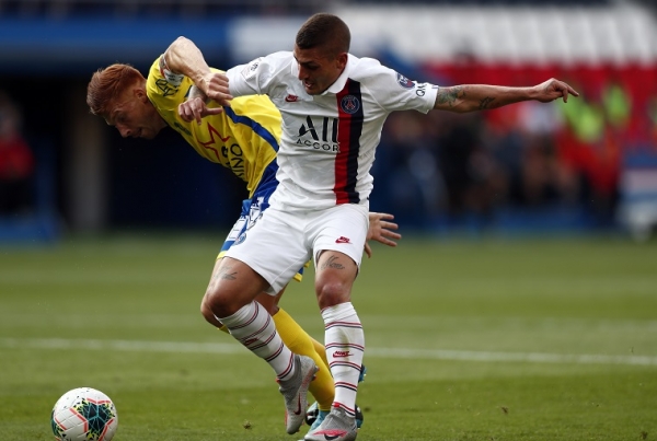 PSG: Verratti victime de contusion