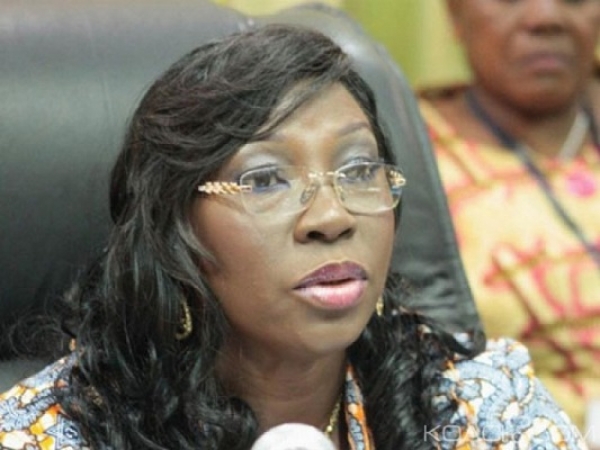 La ministre de l'Education, Kandia Camara