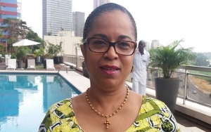 La repr&eacute;sentante par int&eacute;rim de l'OMS en C&ocirc;te d'Ivoire Dr Djamila Khady Cabral