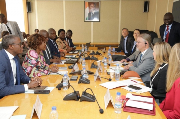 C&ocirc;te d&rsquo;Ivoire/Environnement des affaires : Nial&eacute; Kaba re&ccedil;oit des investisseurs am&eacute;ricains