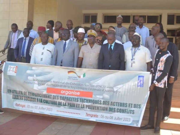 Le PNCS poursuit sa croisade pour la coh&eacute;sion sociale dans le nord ivoirien