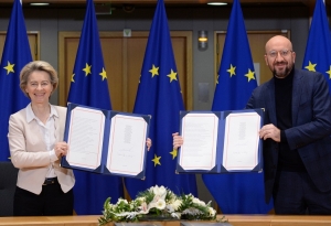 L'UE signe l'accord post-brexit